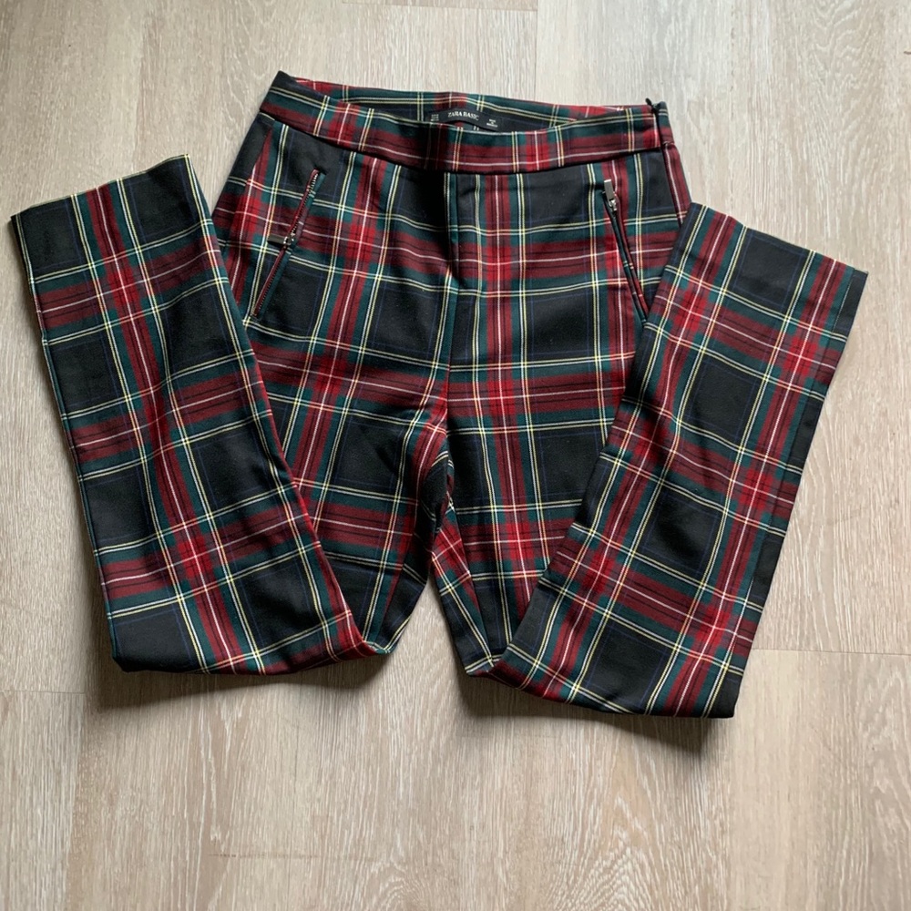 Zara Plaid Pants